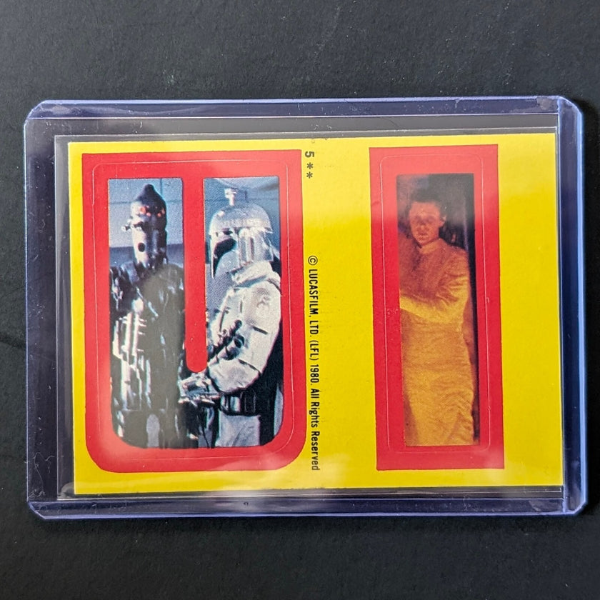 1980 TOPPS Empire Strikes Back - Sticker Series "U-Pick" Complete Your Set