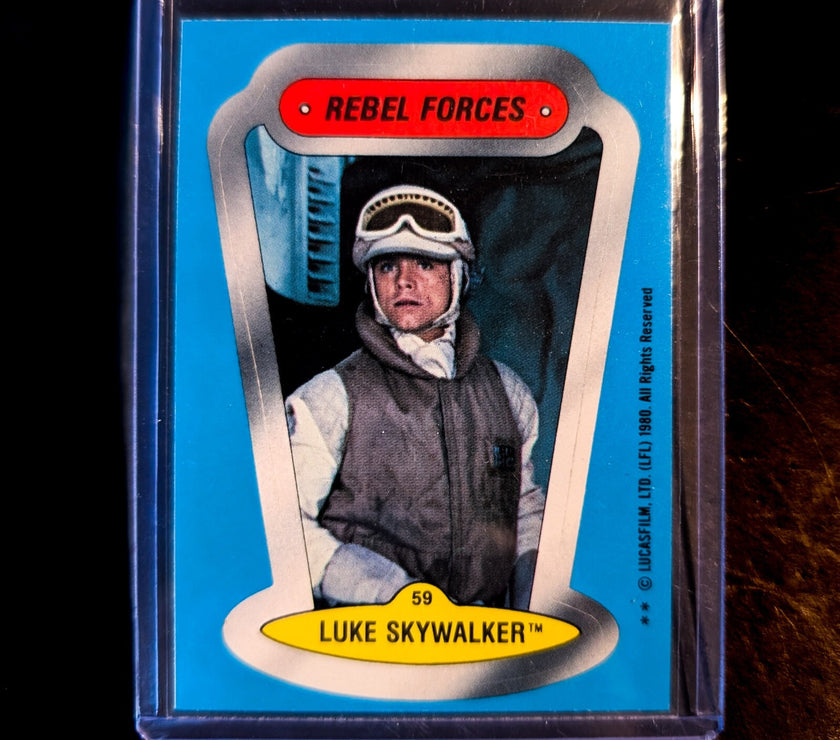 1980 TOPPS Empire Strikes Back - Sticker Series "U-Pick" Complete Your Set