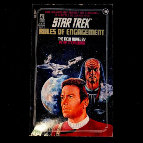 48 Rules of Engagement Star Trek The Original Series Paperback Book image 0