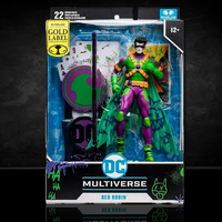 Jokerized Red Robin DC Multiverse (GOLD LABEL) 7" Action Figure image 0