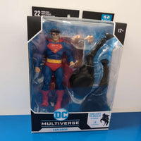 McFarlane DC Multiverse Superman The Dark Knight Returns 7 inch action figure with horse parts in display box