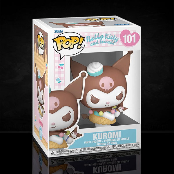 Kuromi キャラクター 大&小34体&box Discover Kuromi Ice Cream Funko Pop! - Limited Edition