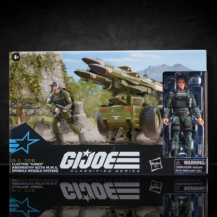 Hawk with Mobile Missile System Action Figure GI Joe Classified Series 1:12 image 0