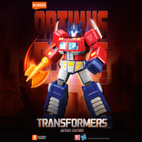 Blokees Figures Transformers Action Edition - G1 Optimus Prime Model Kit image 5