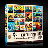 Mythical Creatures Jigsaw Puzzle Master Pieces 1000 Pieces image 0