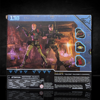 Hasbro G.I. Joe Classified Series 6in Vincent "Falcon" Falcone and Quarrel action figure set in branded box