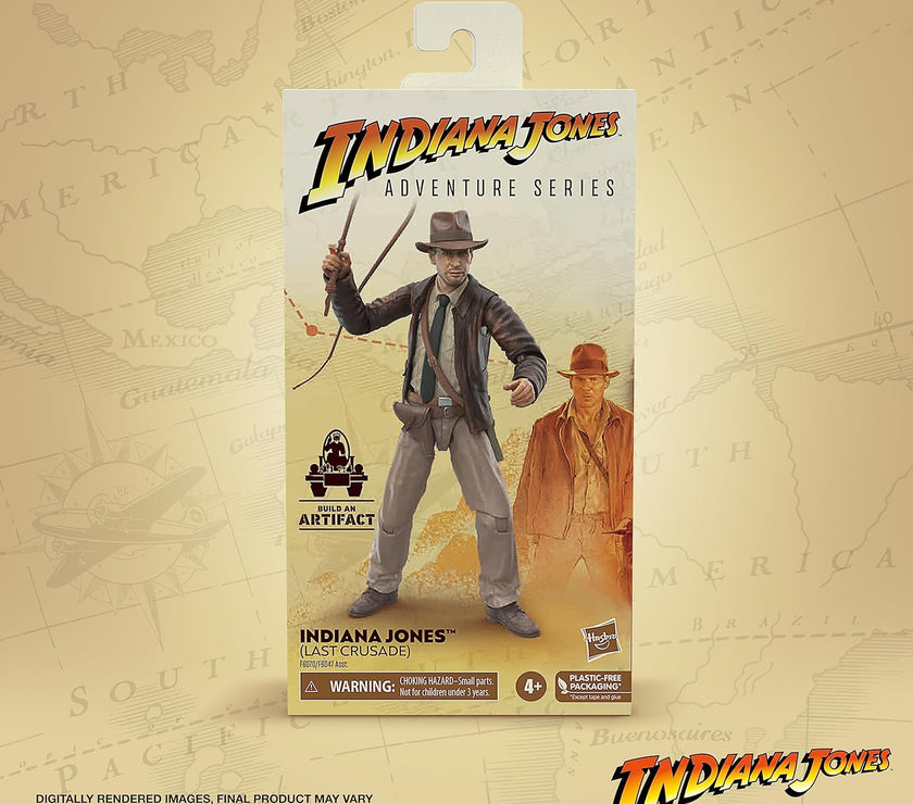 Indiana Jones (Last Crusade) and Renaldo🐍Indiana Jones Adventure Series Figures image 4