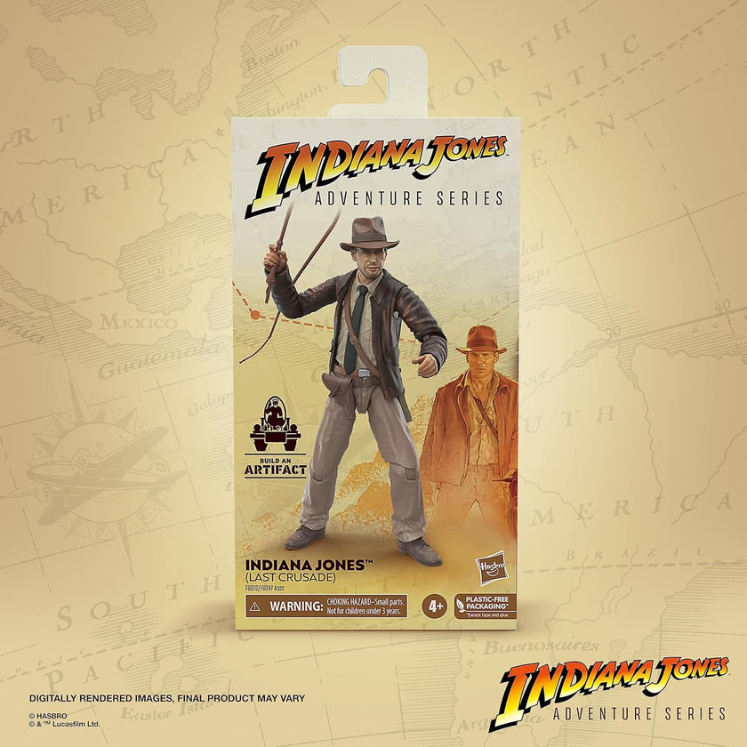 Indiana Jones (Last Crusade) and Renaldo🐍Indiana Jones Adventure Series Figures image 4