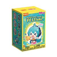 Hatsune Miku Blokees Mojipod Model Kit Diverse Music Festival Case of 6 box featuring chibi Miku