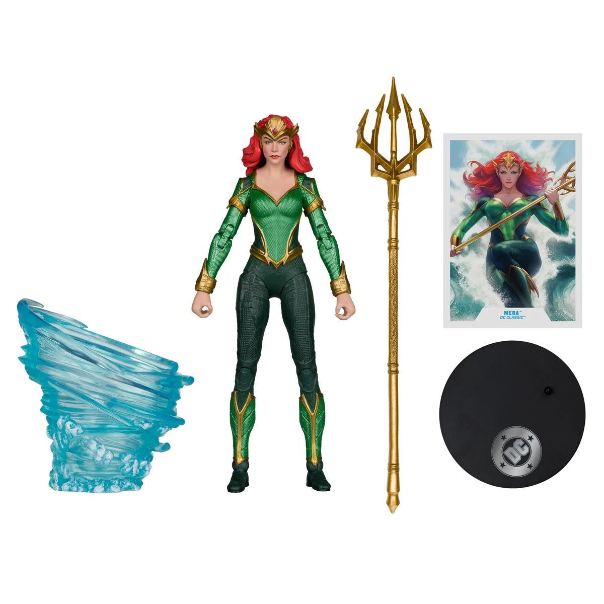 Mera 7" McFarlane Action Figure DC Multiverse Wave 16 Collector Edition with trident by McFarlane Toys