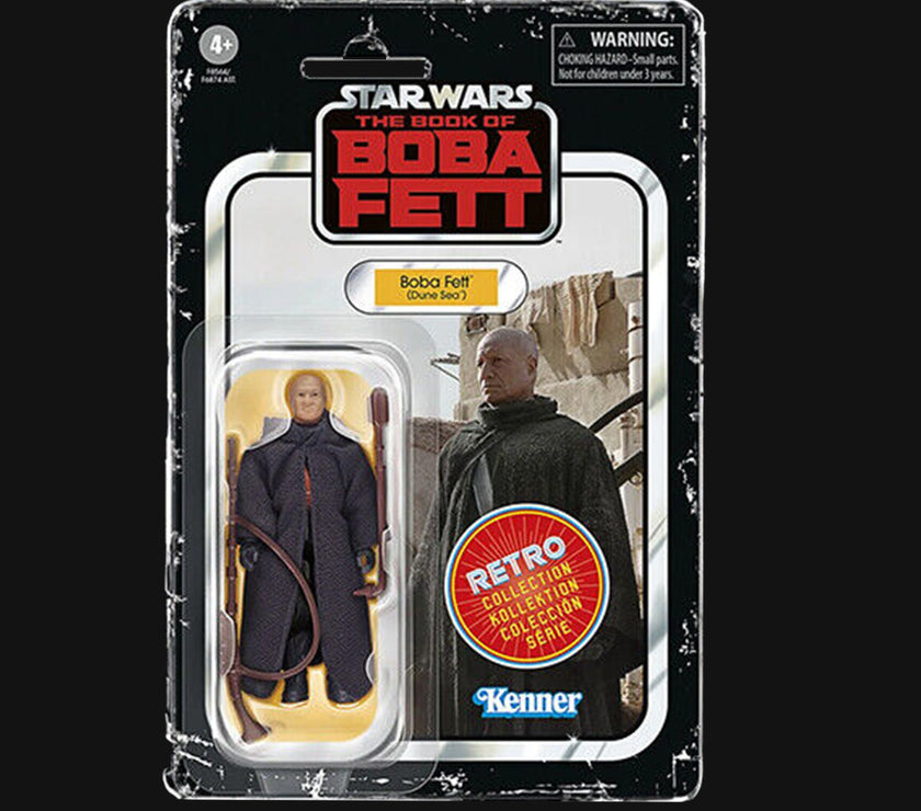 Boba Fett Dune Sea Star Wars Retro Collection Action Figure 1:18 Scale BOBF image 0