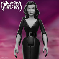Vampira (Plan 9 Grayscale) 3 3/4-Inch ReAction Figure image 3