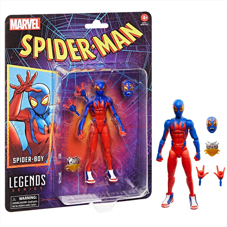 Spider-Man Marvel Legends Spider-Boy 6-Inch Action Figure image 3