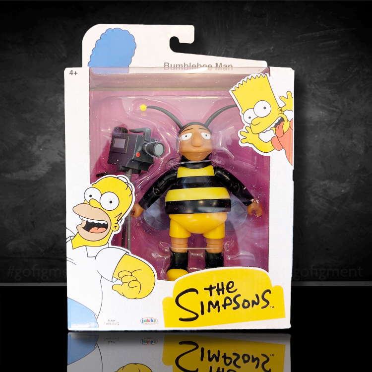 Bumblebee Man and Bart Simpson Combo Wave 4 Action Figure | The Simpsons | 5in image 1