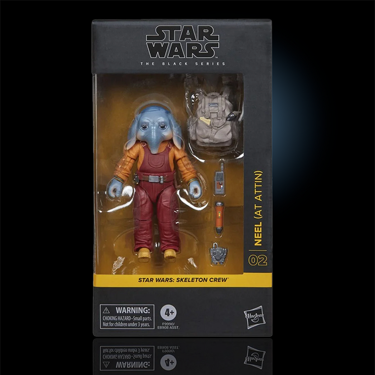 Neel at Attin Skeleton Crew Action Figure Star Wars Black Series 1:12 Scale image 0