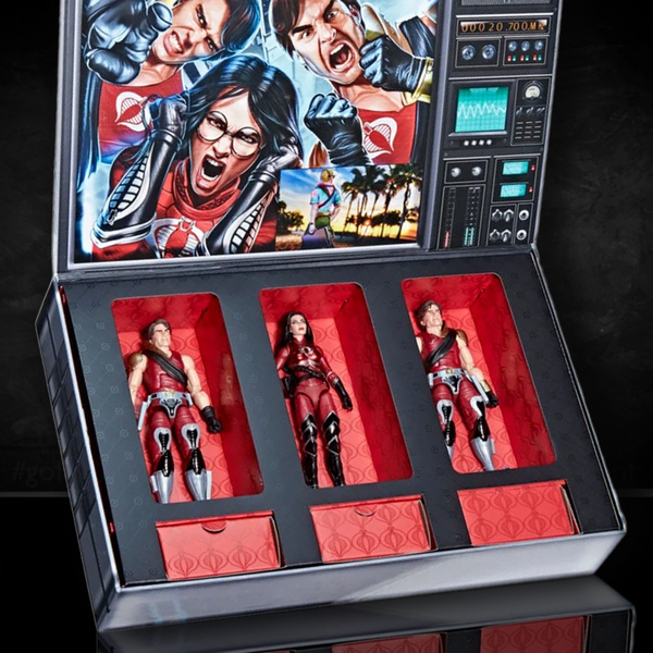 GI Joe Classified Series COBRA 3 Pack Baroness, Tomax and Xamot Lot 1:12 image 0