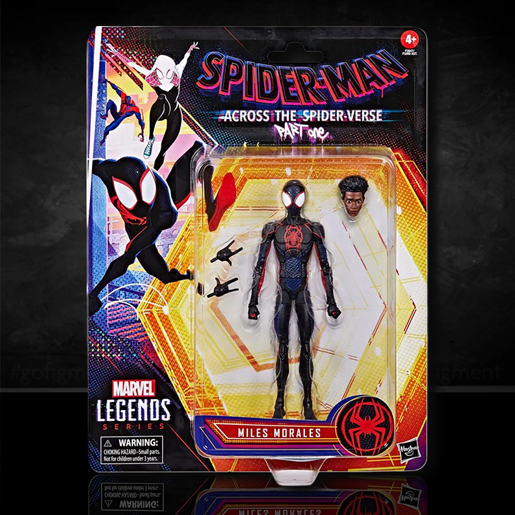 Miles Morales Spider-Man Across Spider-Verse Marvel Legends Action Figure image 0