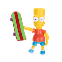 Bart Simpson with Skateboard Wave 1 Action Figure The Simpsons 5in Scale image 4