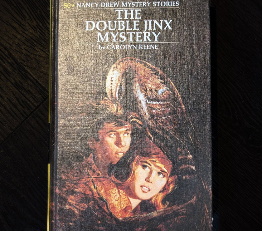 50 The Double Jinx Mystery Nancy Drew Books -1973-Yellow Number image 0