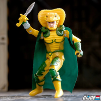 GI Joe Serpentor (Cartoon) Action Figure 3.75" With O-Ring Super7 + image 3