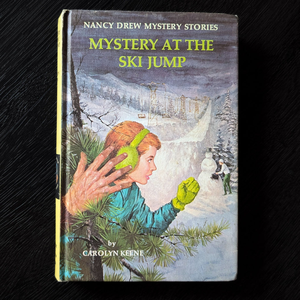 29 The Mystery at the Ski Jump Nancy Drew Mystery Books -1952/1968 image 0