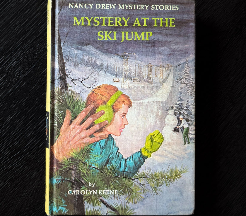 29 The Mystery at the Ski Jump Nancy Drew Mystery Books -1952/1968 image 0