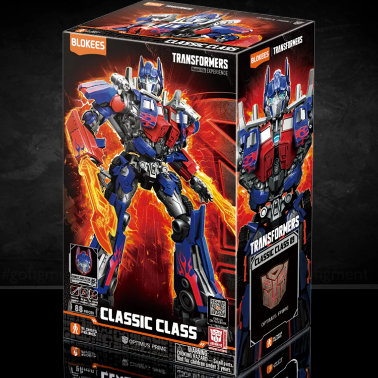 Transformers Classic Class Optimus Prime 2007 Blokees Model Kit - Previews image 0