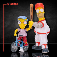 Millhouse and Homer COMBO Wave 3 Action Figure The Simpsons 5in Scale image 0