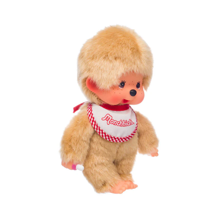 Monchhichi Beige 7" Plush Toy - Classic Collectible Thumb-Sucking Monkey image 5