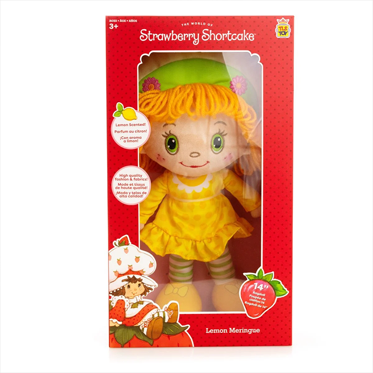 Strawberry Shortcake Lemon Meringue 14-Inch Rag Doll - SCENTED - Retro Style image 7