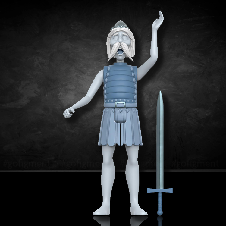 The Haunted Mansion "Male Opera Singer" Action Figure Super7 Disney image 1