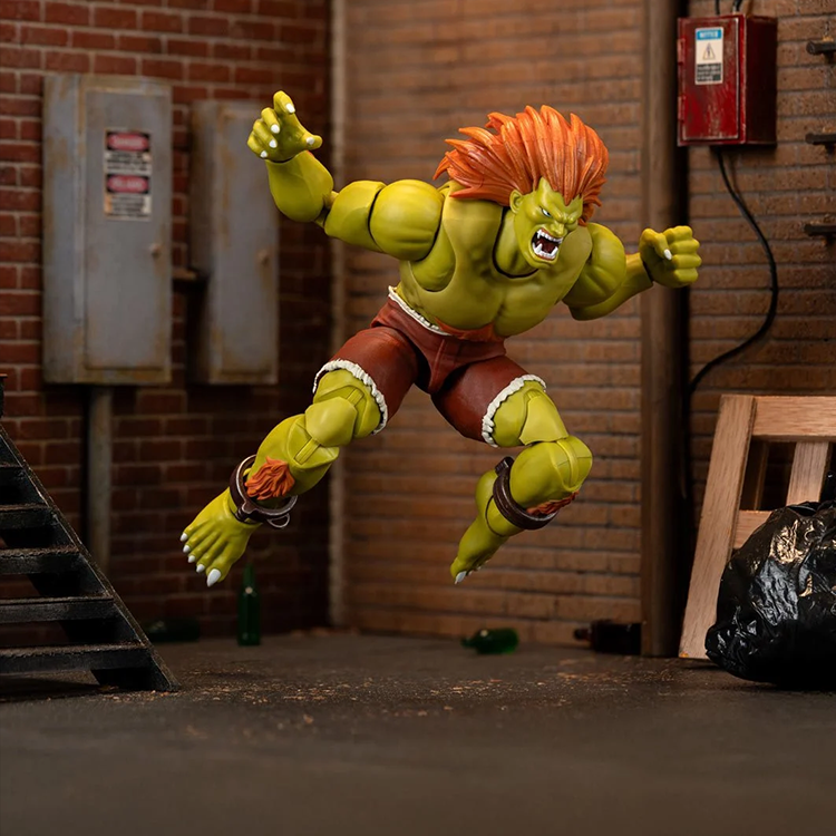 Ultra Street Fighter II Blanka 6-Inch Scale Deluxe Action Figure image 4