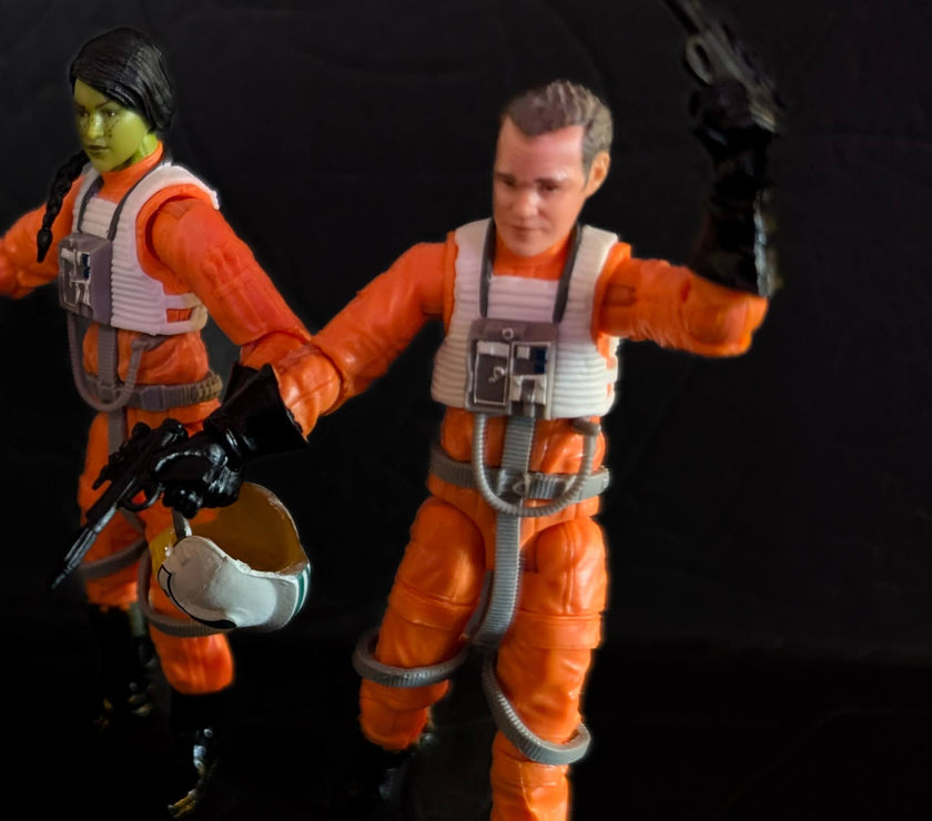 Star Wars The Vintage Collection X-Wing Pilot 3 3/4-Inch Action Figures 4-Pack image 4
