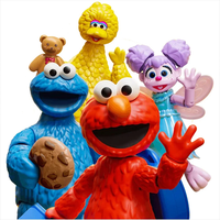 Elmo Sesame Street Blokees Mini Model Kit | 5" Scale image 2