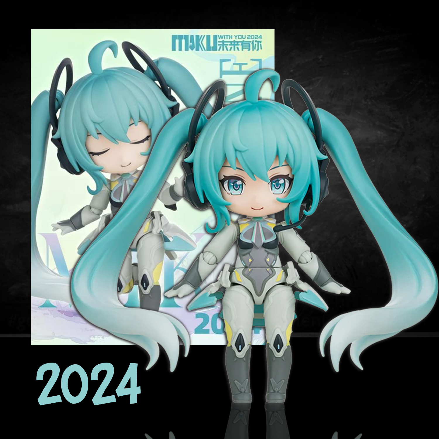 Hatsune Miku DaaLaMode Series U-PICK Miku With You Blokees Model Kit
