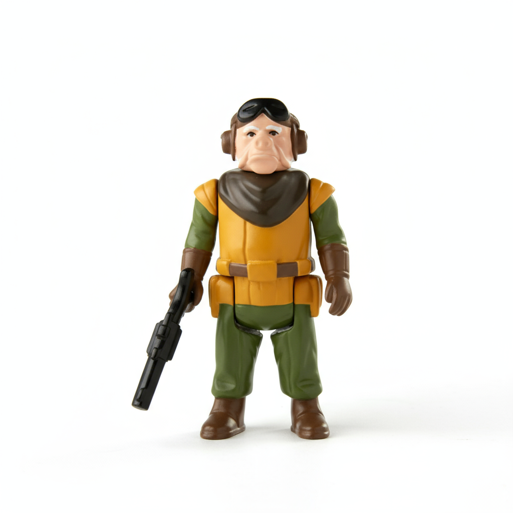 Kuiil Star Wars Retro Collection Action Figure | 1:18 Scale | MANDO image 1