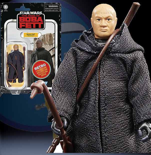 Boba Fett Dune Sea Star Wars Retro Collection Action Figure 1:18 Scale BOBF image 1