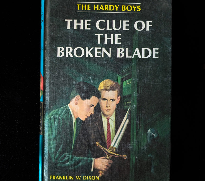 21 The Clue of the Broken Blade (1942): var. Hardy Boys Book Blue-Back image 0