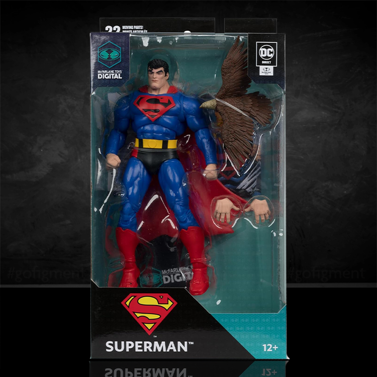 Superman DC Direct 7" Action Figure McFarlane Toys Our Worlds at War image 0