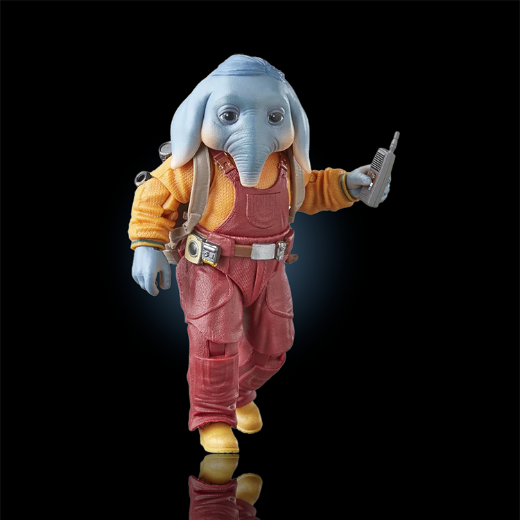 Neel at Attin Skeleton Crew Action Figure Star Wars Black Series 1:12 Scale image 1