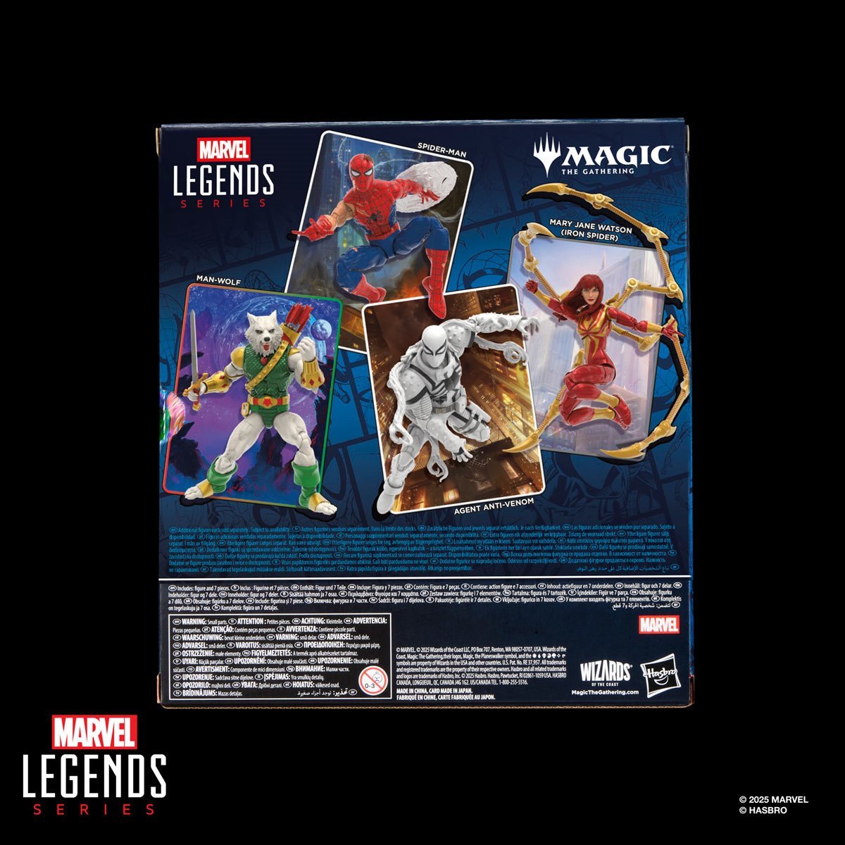 Spider-Man Marvel Legends Magic: The Gathering Man-Wolf 6-Inch Action Figure with Card