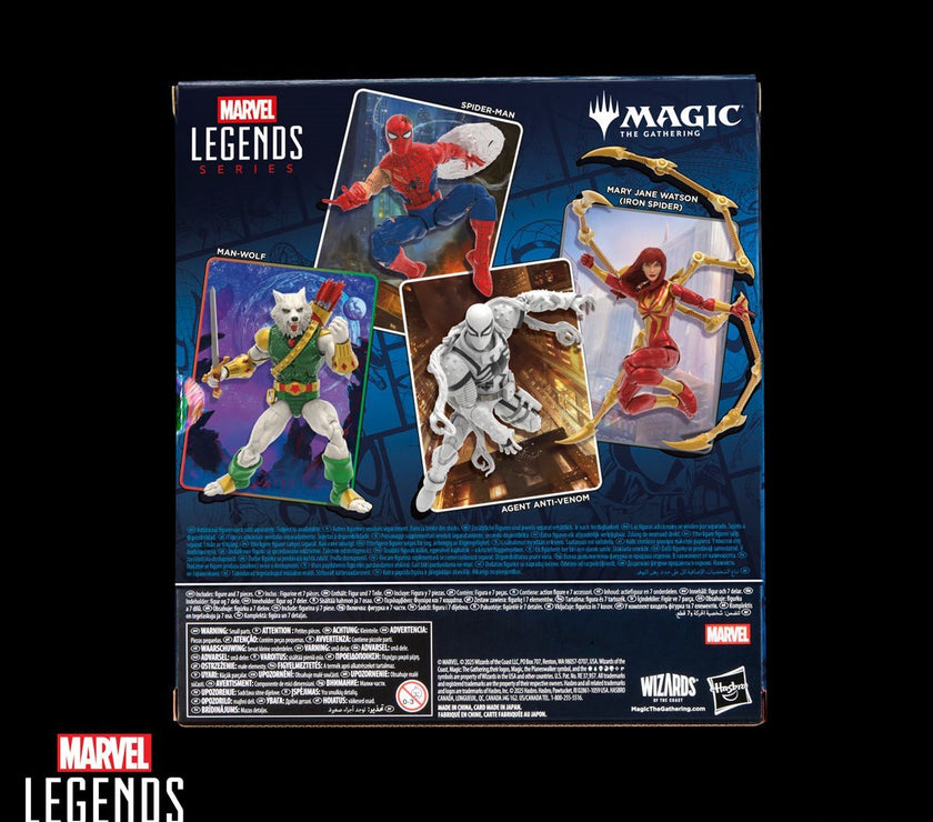 Spider-Man Marvel Legends Magic: The Gathering Man-Wolf 6-Inch Action Figure with Card