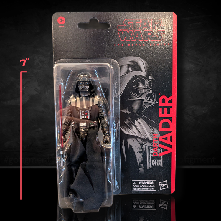 Masters of Evil - Darth Vader Star Wars The Black Series Action Figure 1:12 image 0
