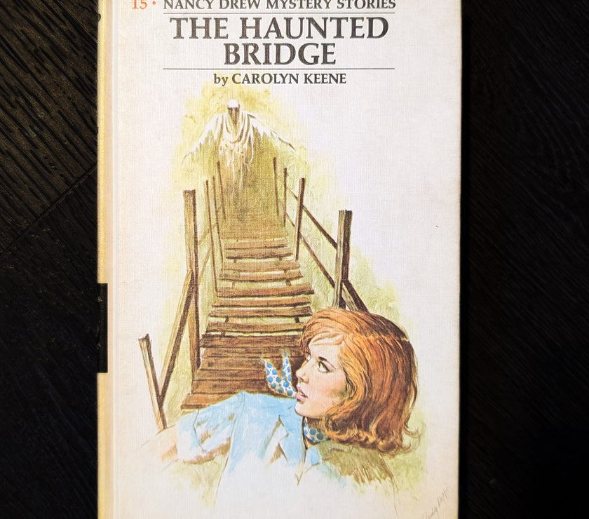15 The Haunted Bridge Nancy Drew Mystery Books -1937/1972-RN image 0