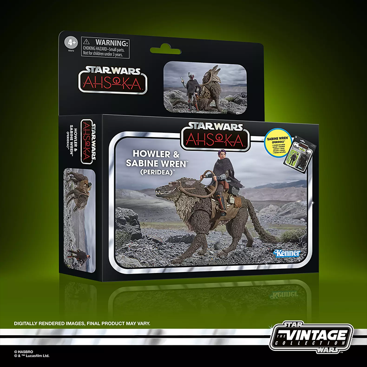 Howler and Sabine Wren Peridea Star Wars Vintage Collection G-0672 1:18 image 1