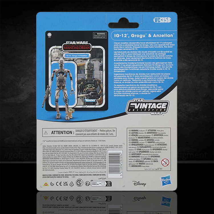 IG-12 and Grogu Action Figure Star Wars The Vintage Collection VC-358 image 1