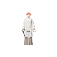 Kenner Mon Mothma Star Wars Retro Collection ROTJ 1/18 scale action figure in white outfit holding a blaster