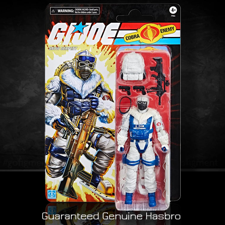 Snow-Serpent - G.I. Joe Classified Series Retro Cardback 6-Inch Action Figure image 0