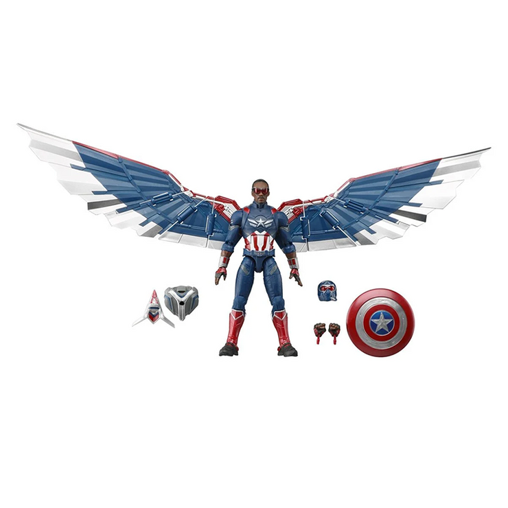 Captain America Brave New World Action Figure 1:12 Scale Marvel Legends image 9