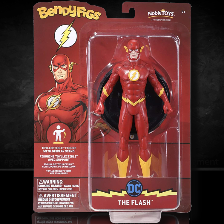 The Flash 7.5 in Bendy Figure DC Comics The Noble Collection image 0